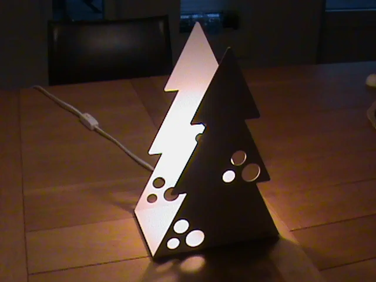 Billede 3 - Bordlampe, Jul