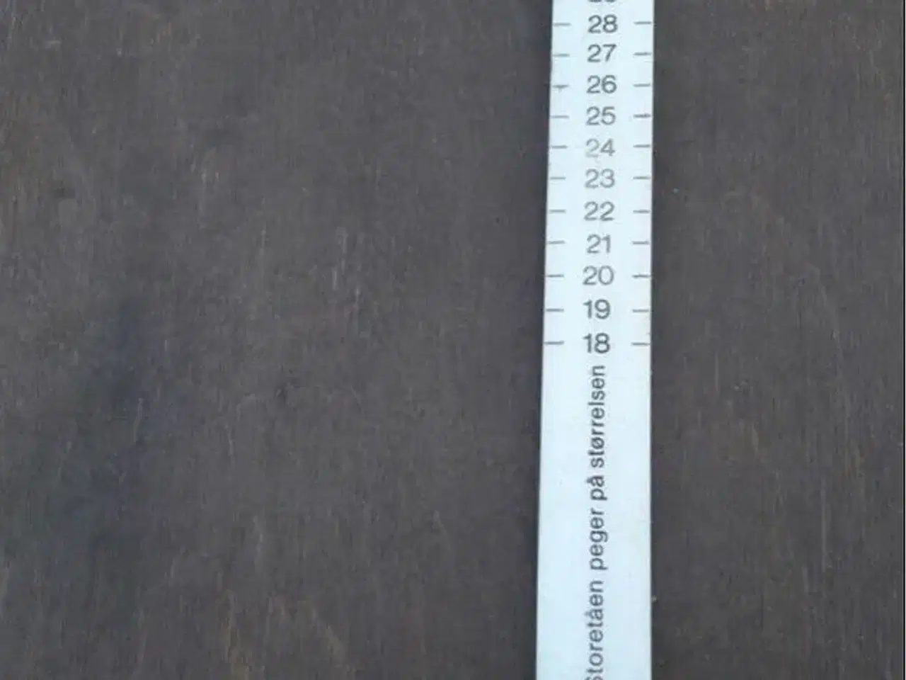 Billede 3 - Skostørrelse måler