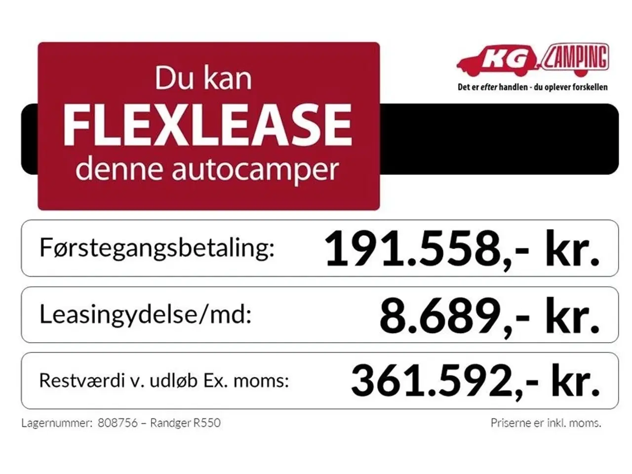 Billede 21 - 2024 - Randger R550   For første gang i DK RANDGER 550 Årgang 2024 Nedsat.