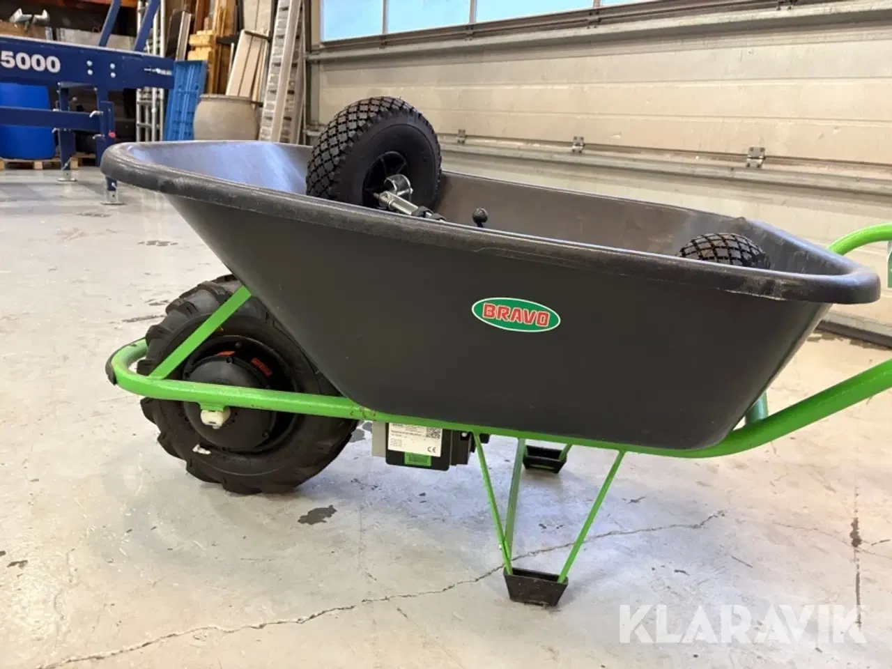 Billede 9 - Trillebør selvkørende Bravo 120 liter