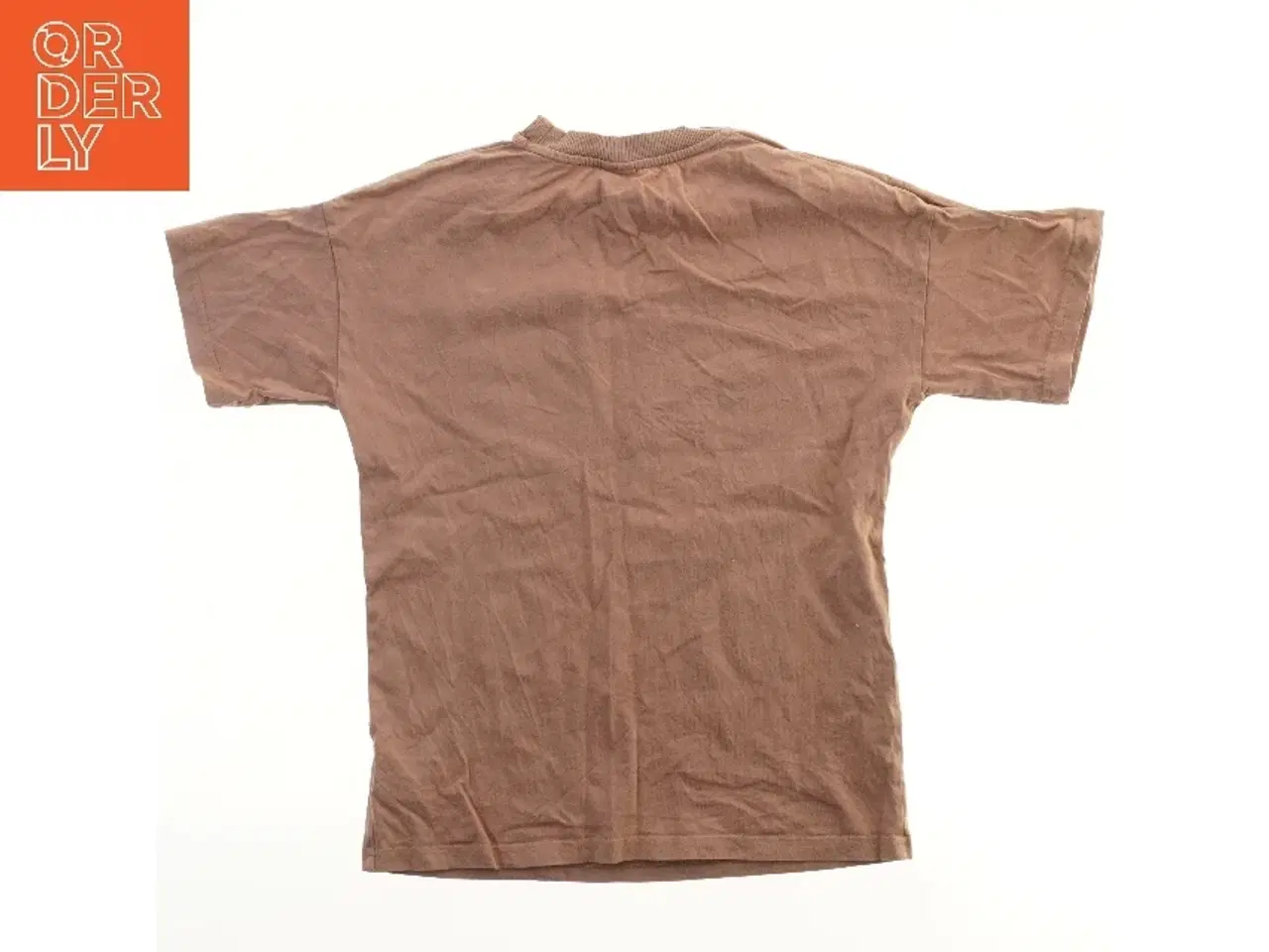 Billede 2 - T-shirt med tryk fra Lindex (str. 128)