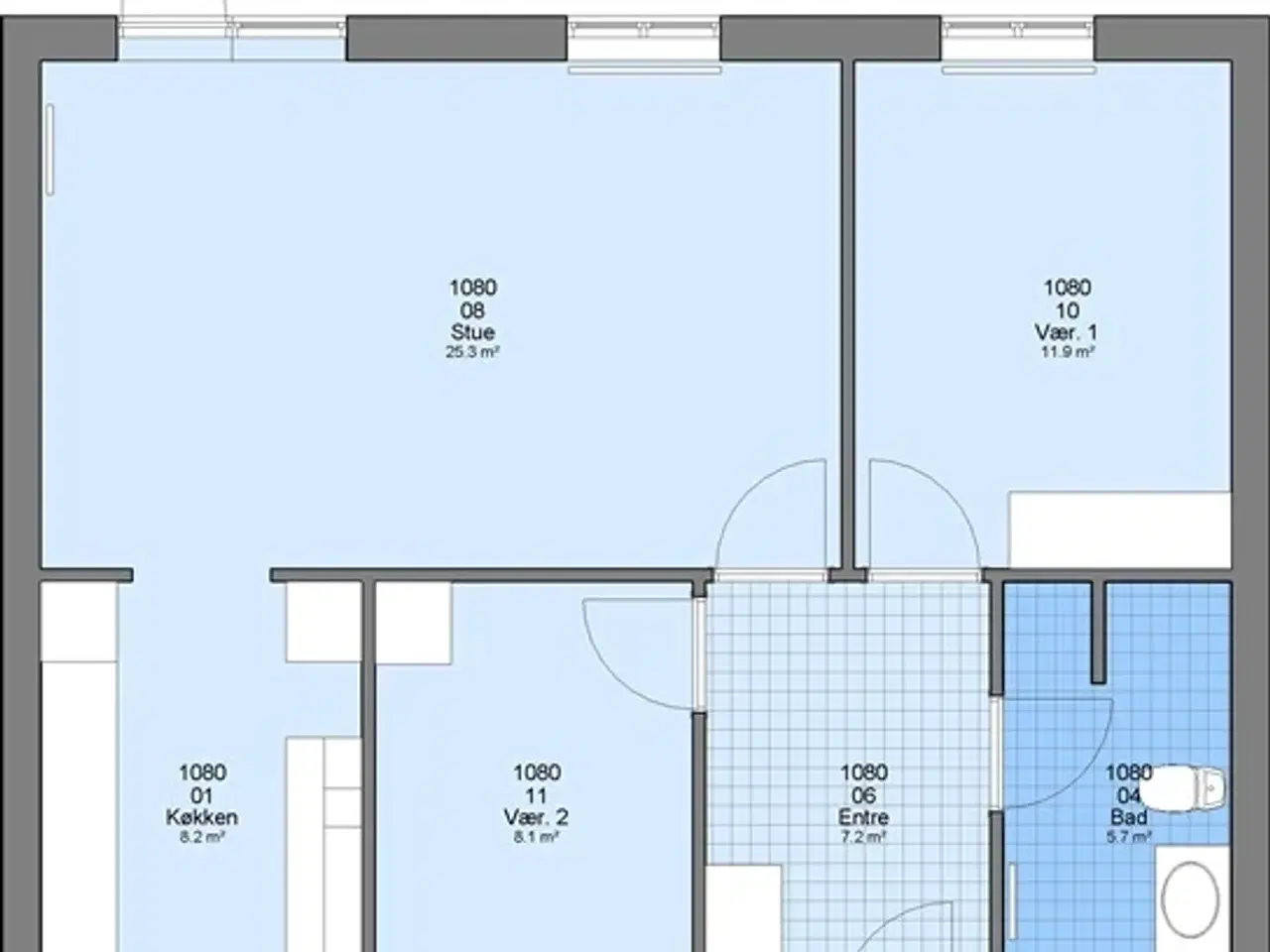 Billede 1 - 3 værelses hus/villa på 79 m2, Ringkøbing