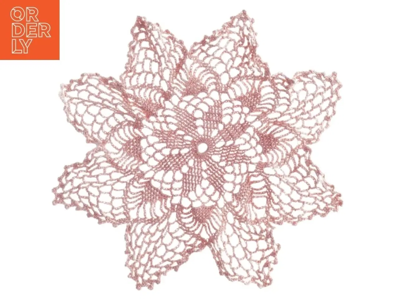 Billede 1 - Hæklet lysedug