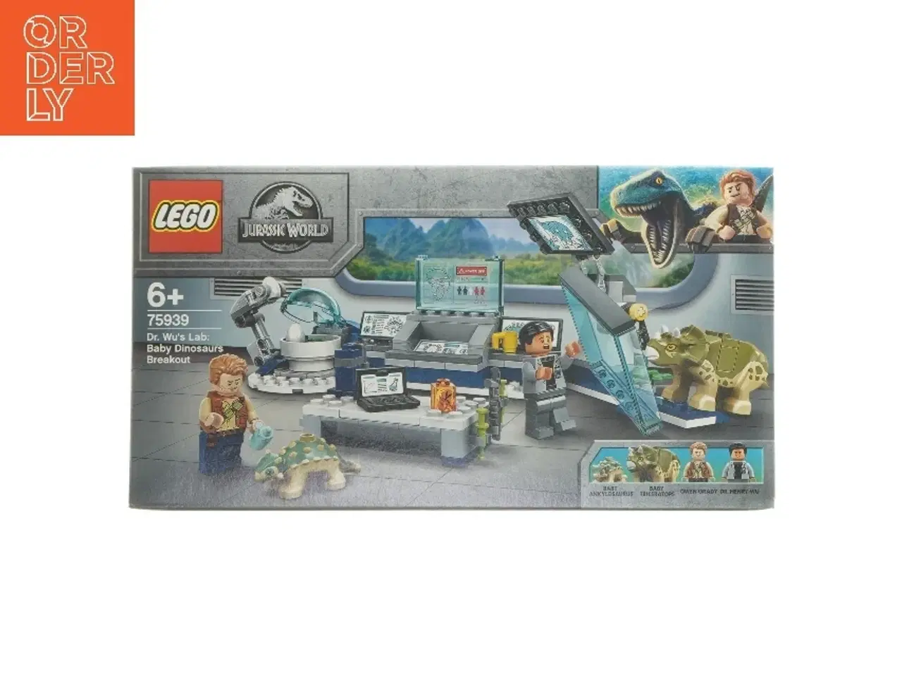 Billede 1 - LEGO Jurassic World Dr. Wu's Lab sæt fra Lego (str. 14x6x26 cm)