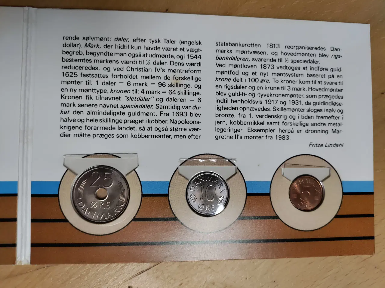 Billede 1 - Dansk møntsæt 1983 Handelsbankens udgave