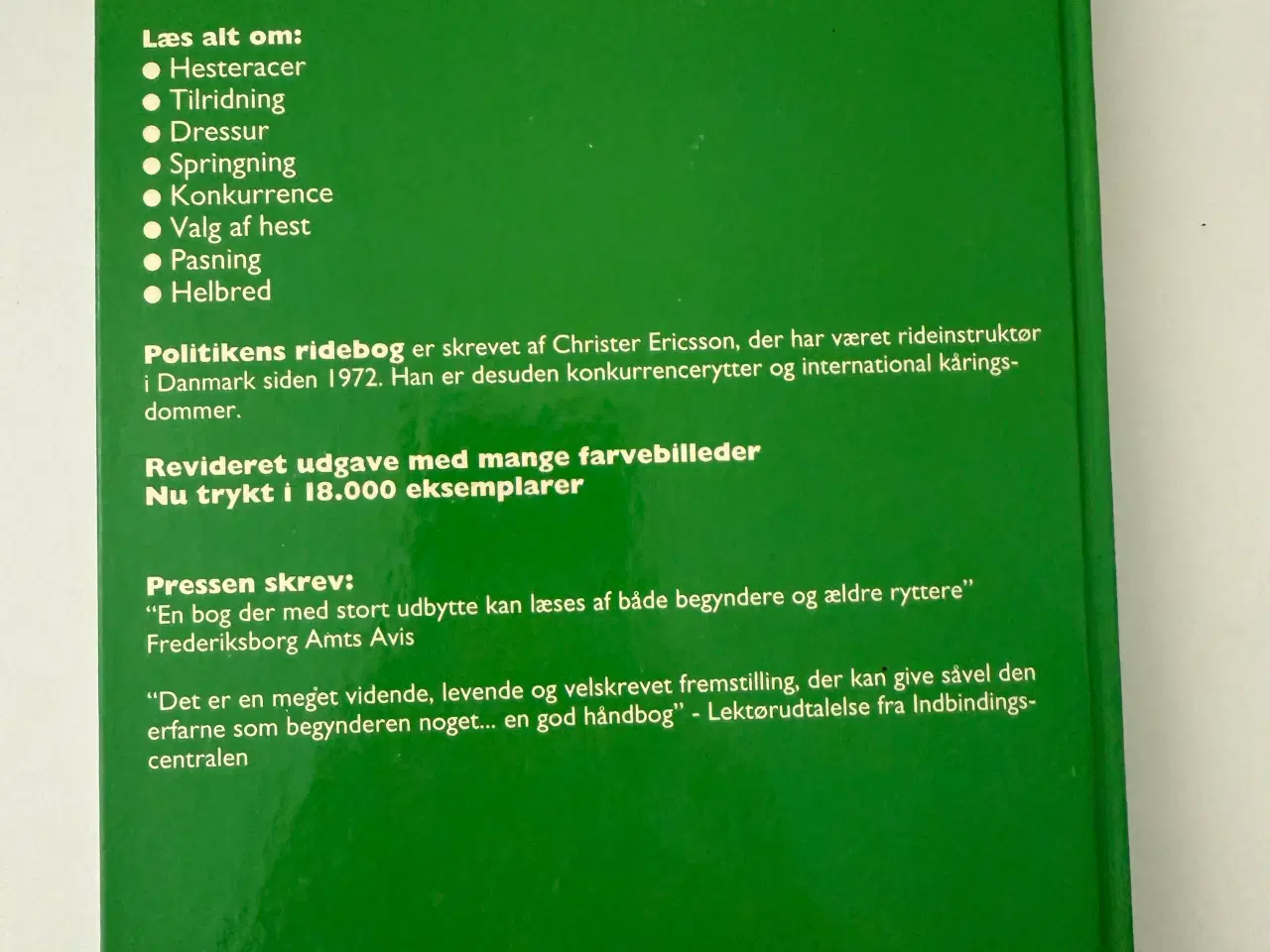 Billede 10 - Politikens Ridebog - ridehåndbog