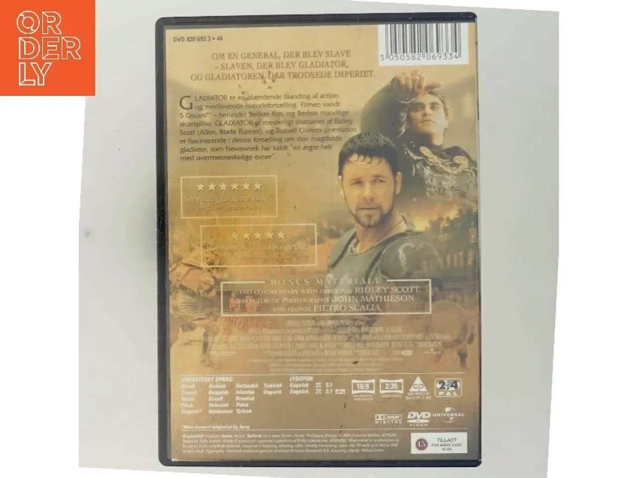 Billede 3 - Gladiator med Russell Crowe (DVD)
