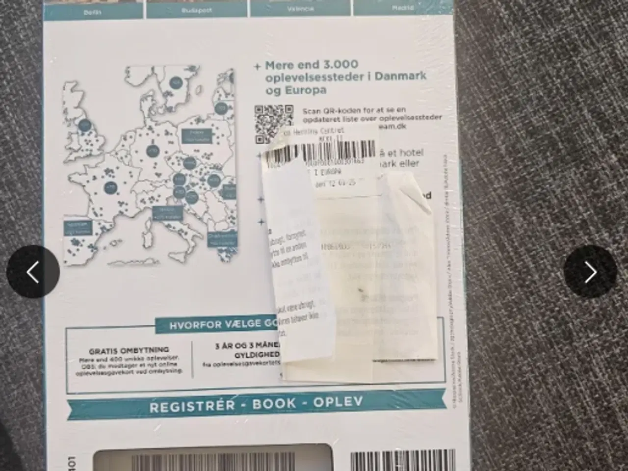 Billede 2 - 3 skønne dage i Europa oplevelsesgavekort