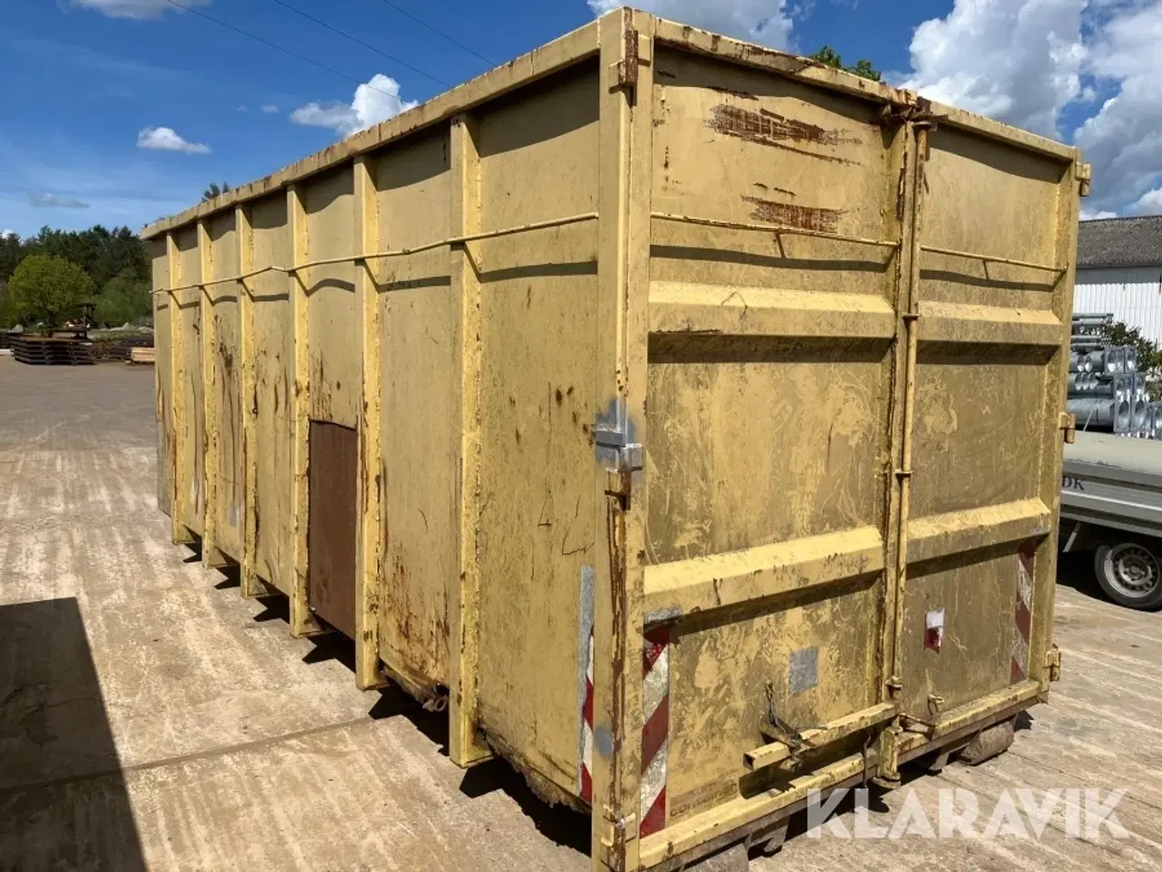 Billede 4 - Container Aasum 6 31 Lad S KSR 31 kubikmeter høj åben