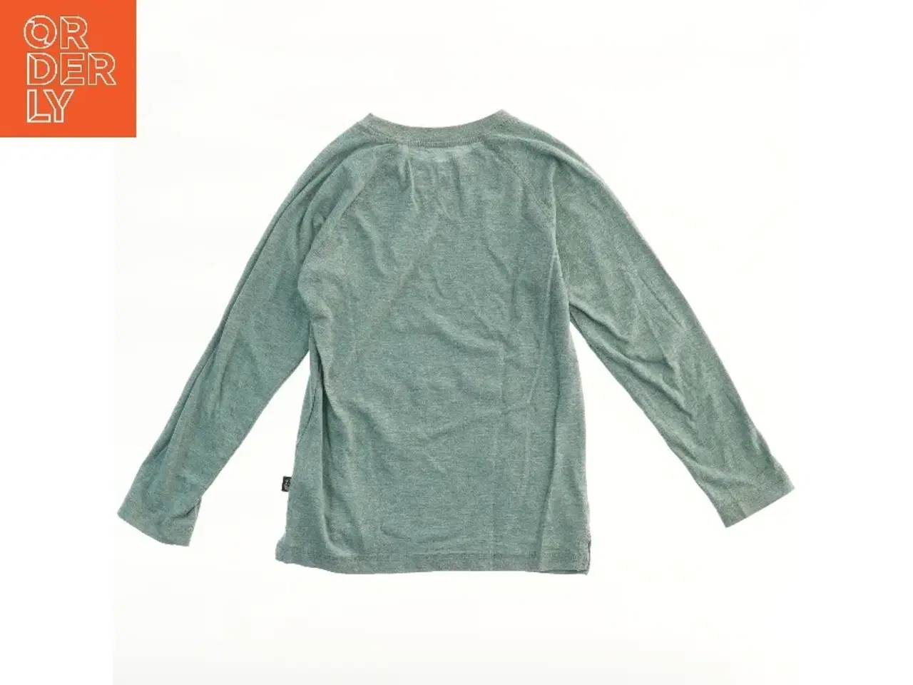 Billede 1 - Langærmet trøje med vikingetryk fra Danefæ (str. 110)