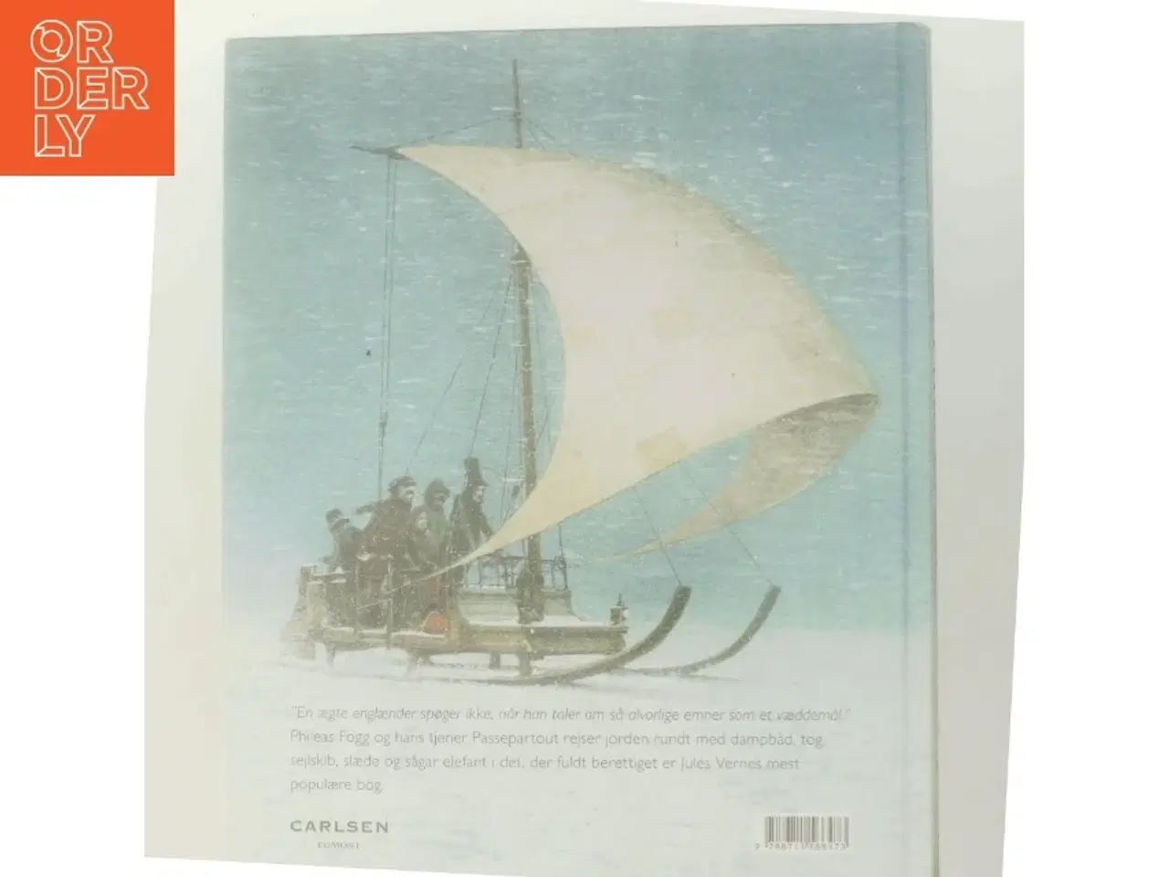 Billede 3 - Jorden rundt på firs dage af Jules Verne (Bog)