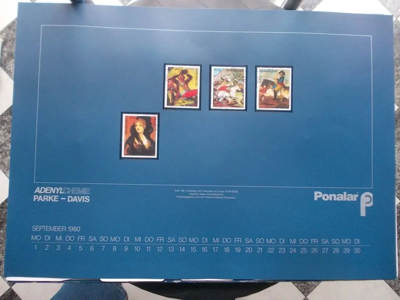 Billede 14 - Frimærke kalendere