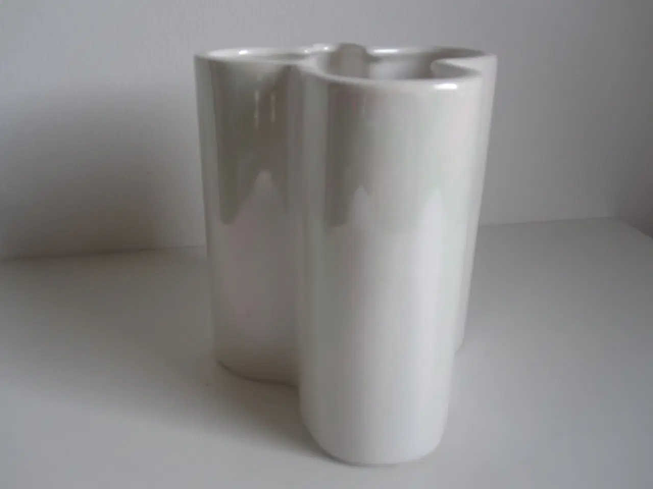 Billede 1 - Vase med perlemor effekt