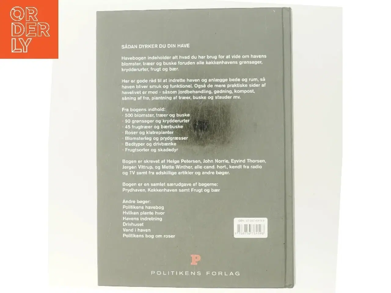 Billede 3 - Havebogen : prydhaven, køkkenhaven, frugt og bær af John Norrie (Bog)