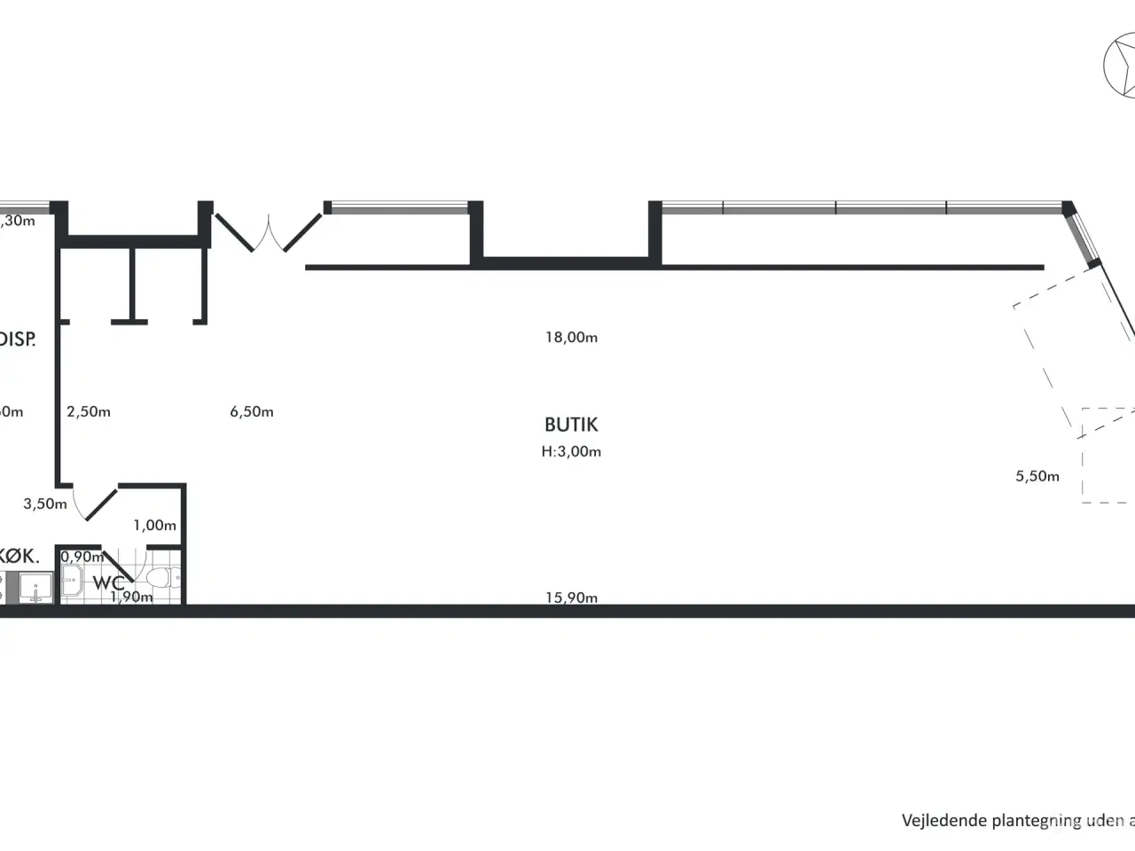 Billede 10 - Butikslejemål med stor eksponeringsværdi i Ballerup Centret