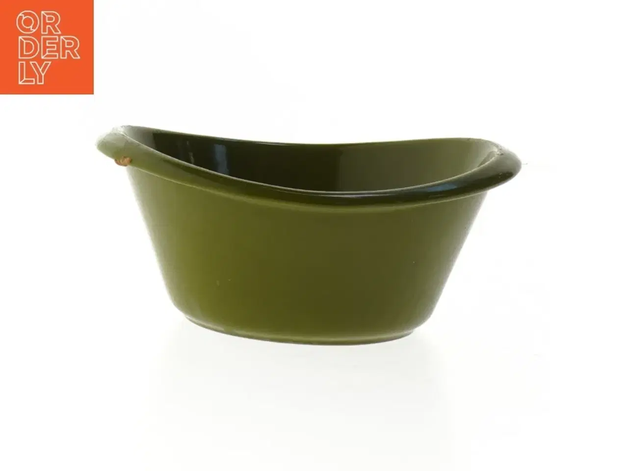 Billede 1 - Grøn skål (str. 14,5x6 cm)