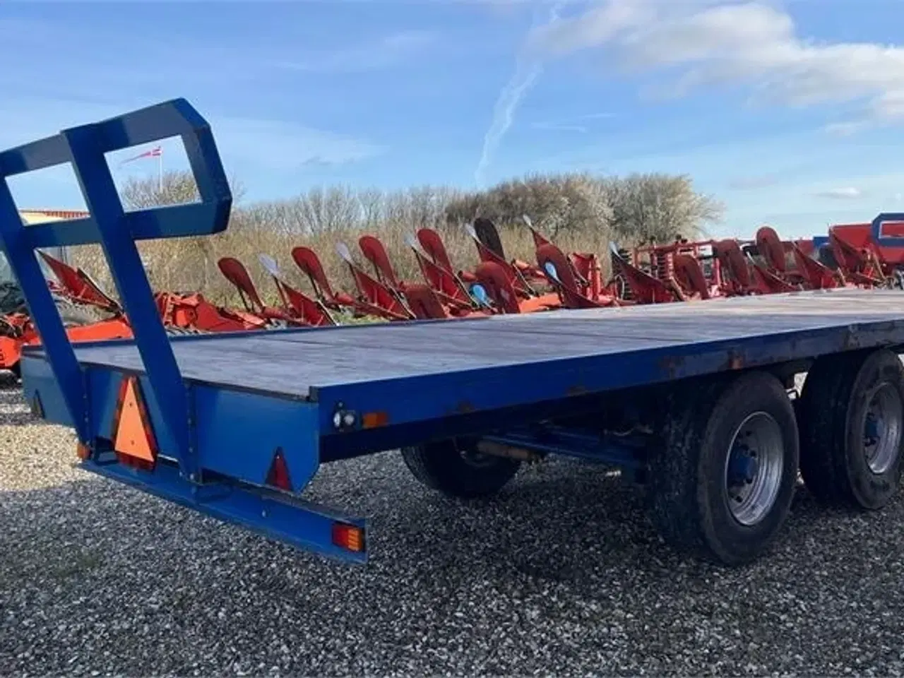 Billede 4 - NOC Agro Halmvogn 9 mtr.  Drejbar bagaksel