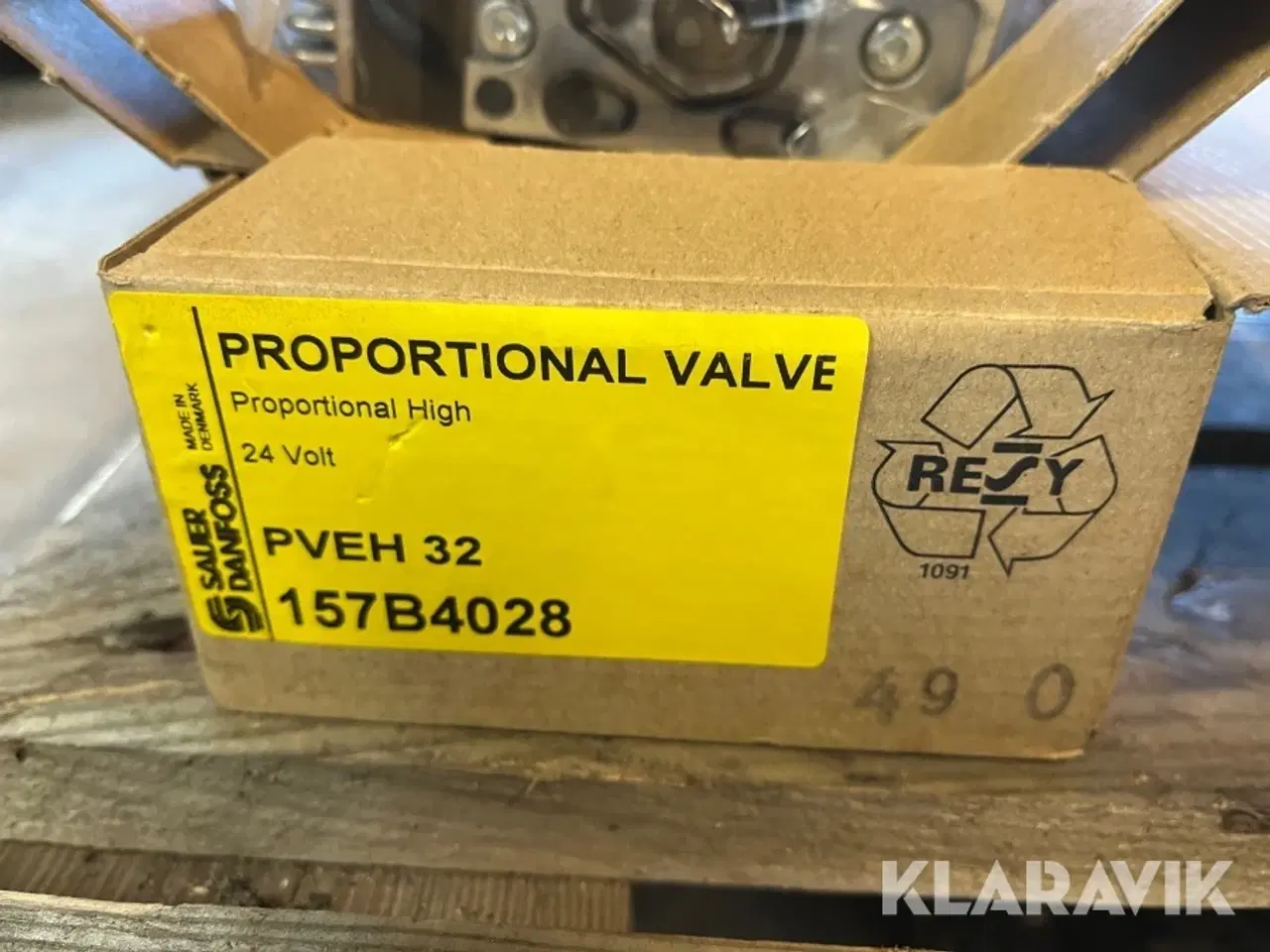 Billede 5 - Hydraulik ventil og joystick Danfoss Sauer