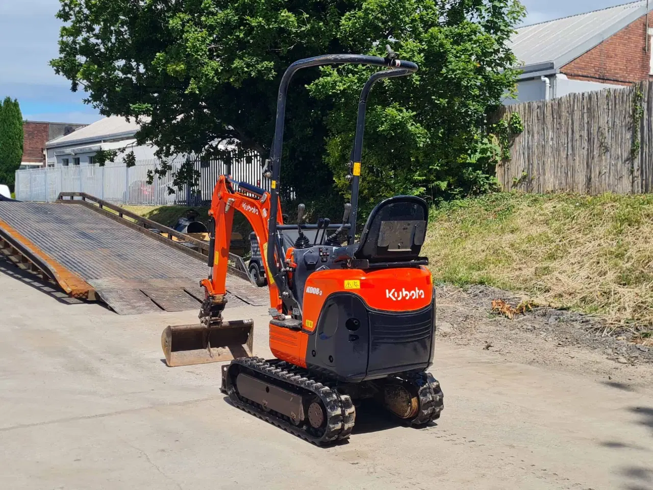 Billede 2 - Minigraver - Kubota K008-3