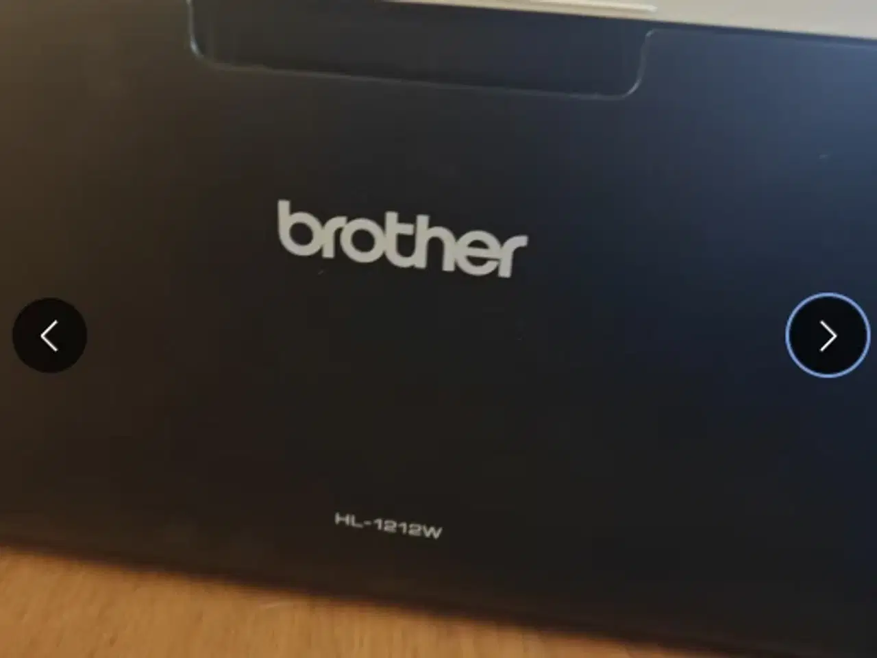 Billede 2 - Brother HL-1212W laserprinter sort/hvid