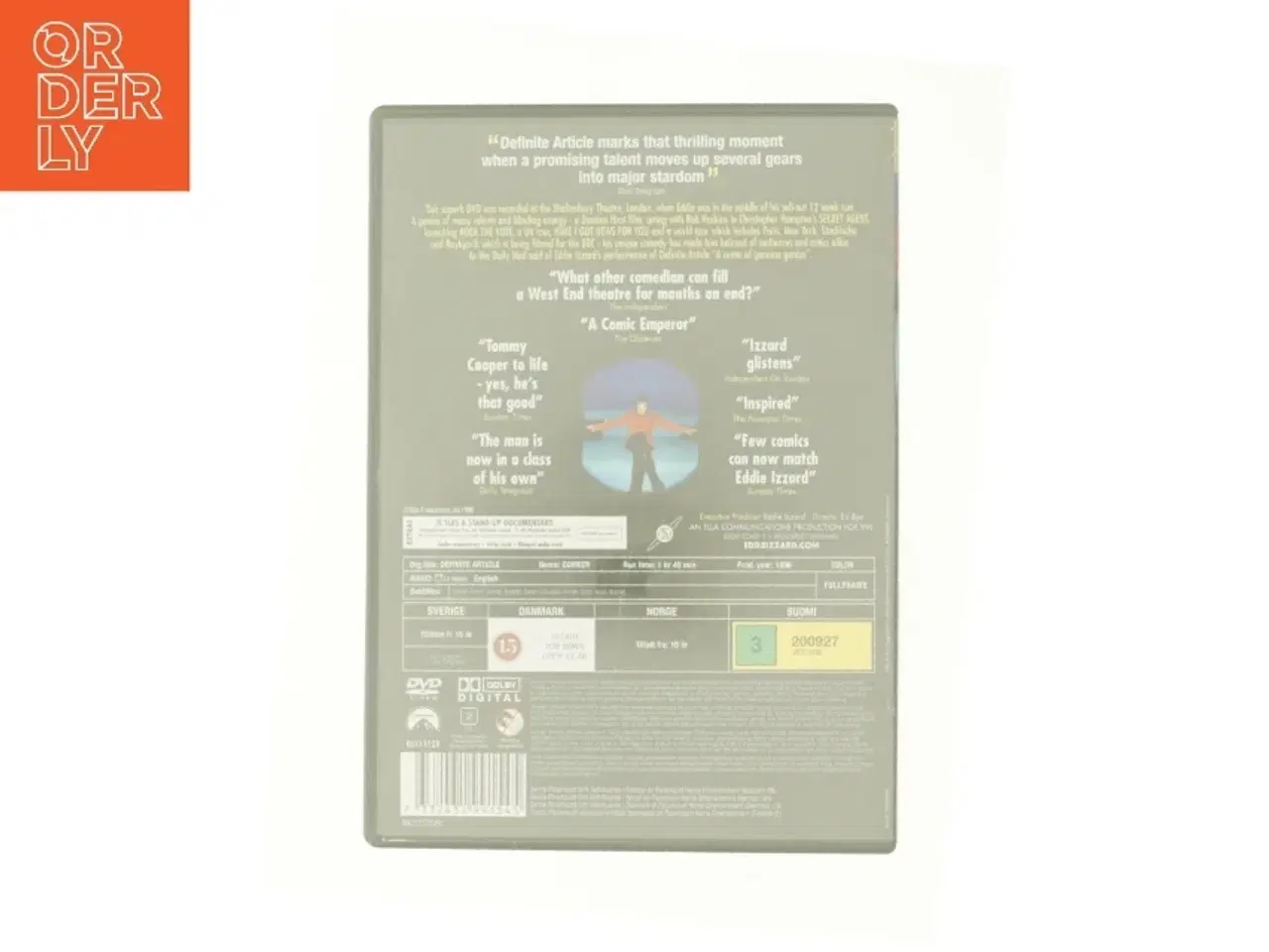 Billede 2 - Eddie Izzard the Definite Article fra DVD