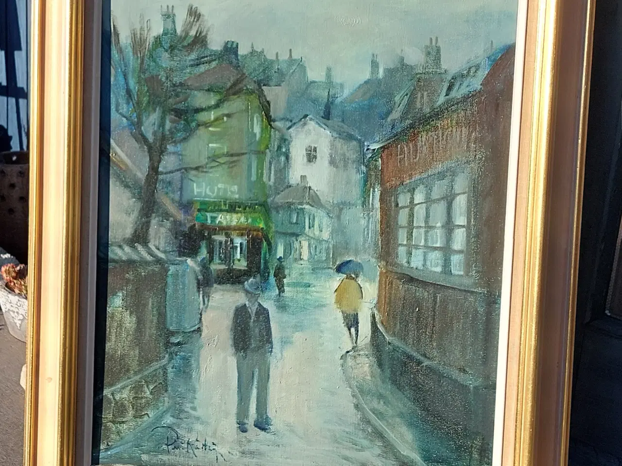 Billede 3 - POUL KASTRUP - ( 1920 - 1987 ) - oliemaleri