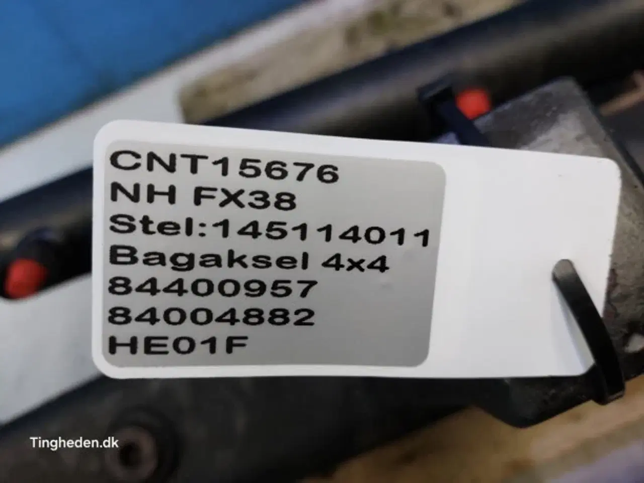 Billede 24 - New Holland FX38 Bagaksel (4x4) 84400957