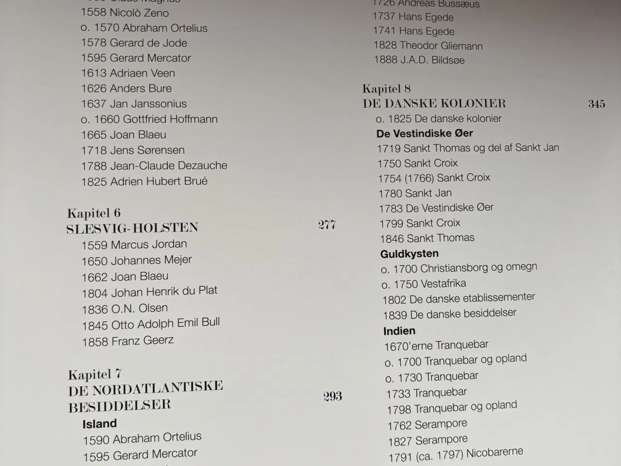 Billede 3 - Bog om kortlægning af danmark