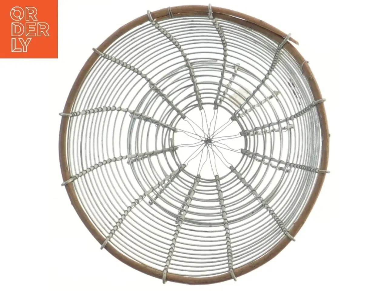 Billede 2 - Metaltråds kurv (str. Ø 20 cm længde 15 cm)