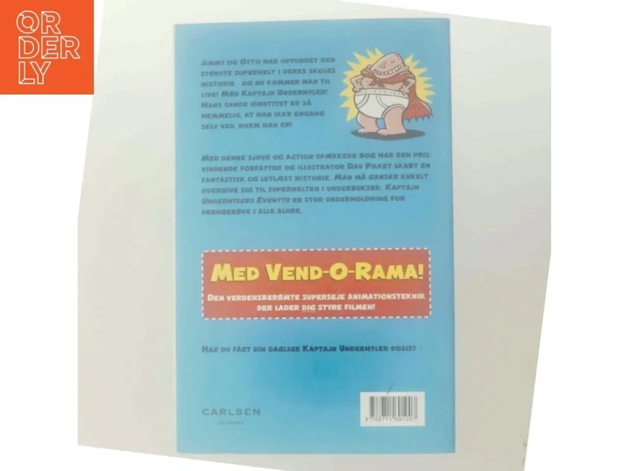 Billede 3 - Kaptajn Underhylers eventyr : den første heltefortælling af Dav Pilkey (Bog)