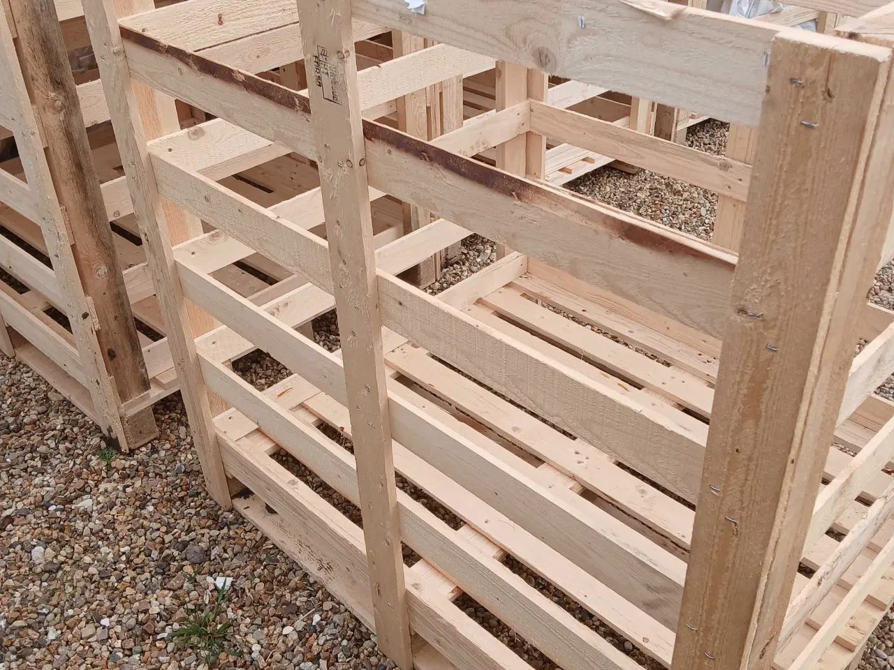 Billede 2 - Brænde kasser.  120×120×100