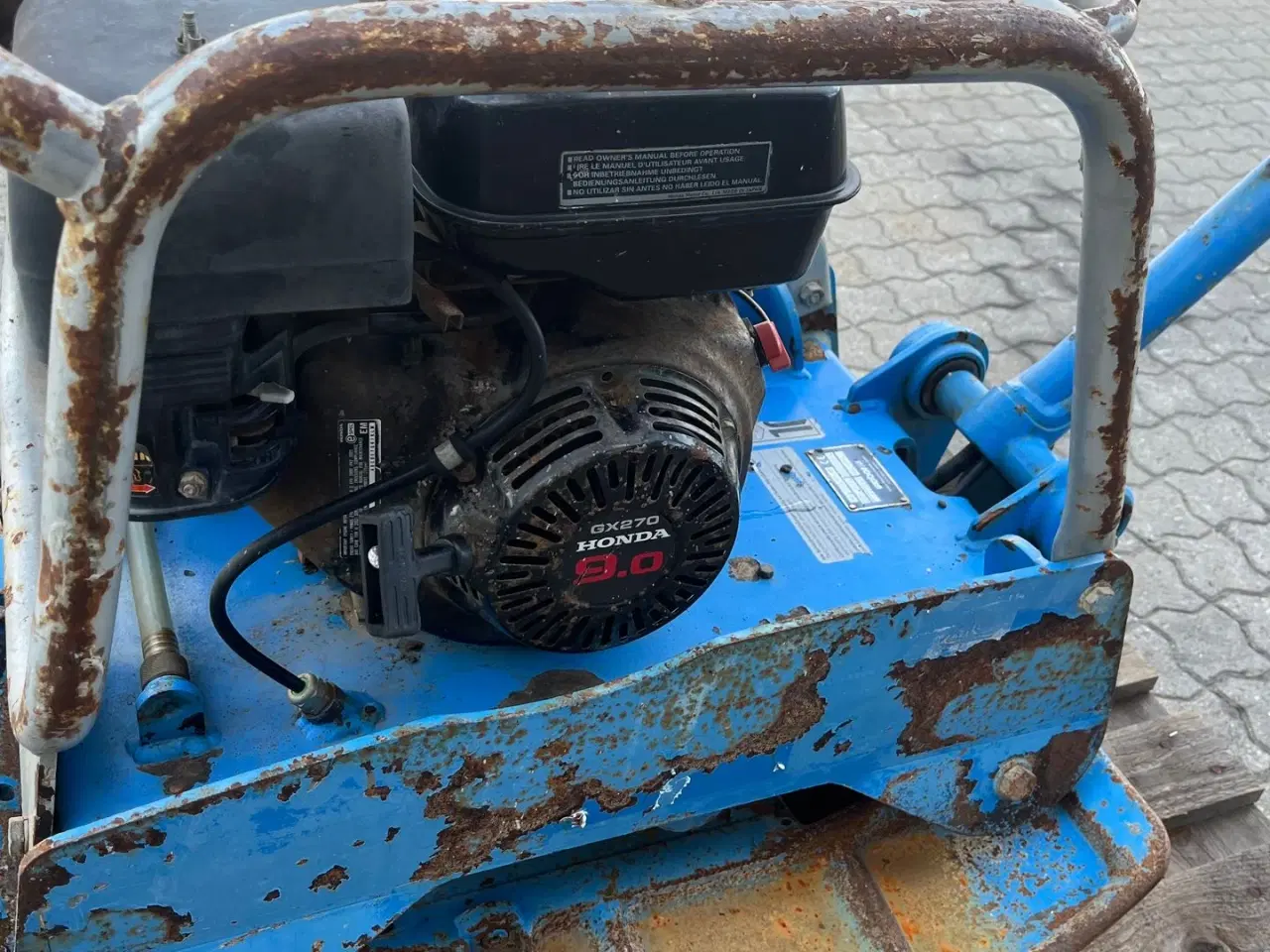 Billede 7 - Weber cr4 243kg Frem/bak pladevibrator
