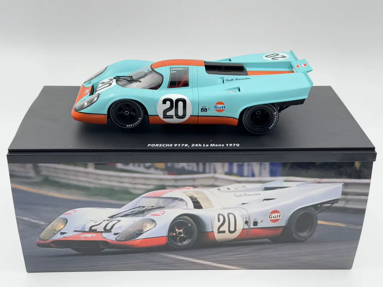 Billede 9 - 1970 Gulf Porsche 917K #20 4.9 Flat 12 - 1:18