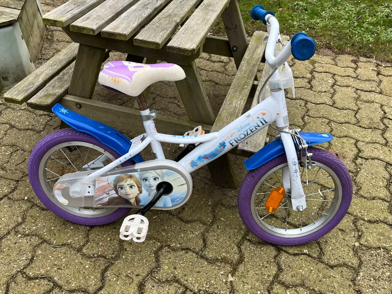 Billede 1 - Pigecykel, Frozen