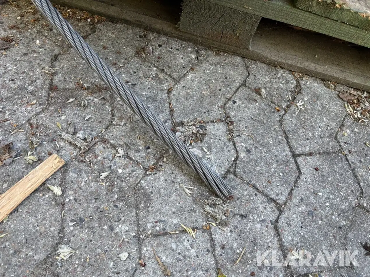 Billede 10 - Stålwire Randers reb 6x36 - 2 bundter af 249m, 20mm