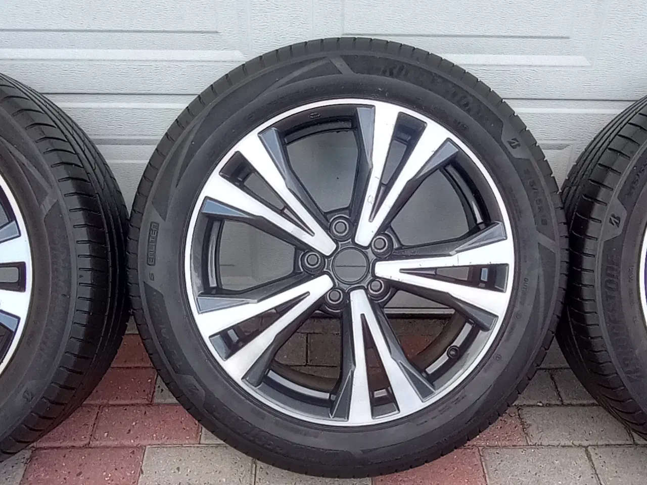 Billede 5 - Alufælge 5x114,3 - Nye dæk, Tpms, bud modtages !