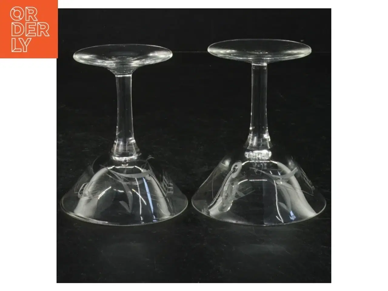 Billede 2 - Holmegaard Bygholm likørglas (str. 9. x 7 cm)