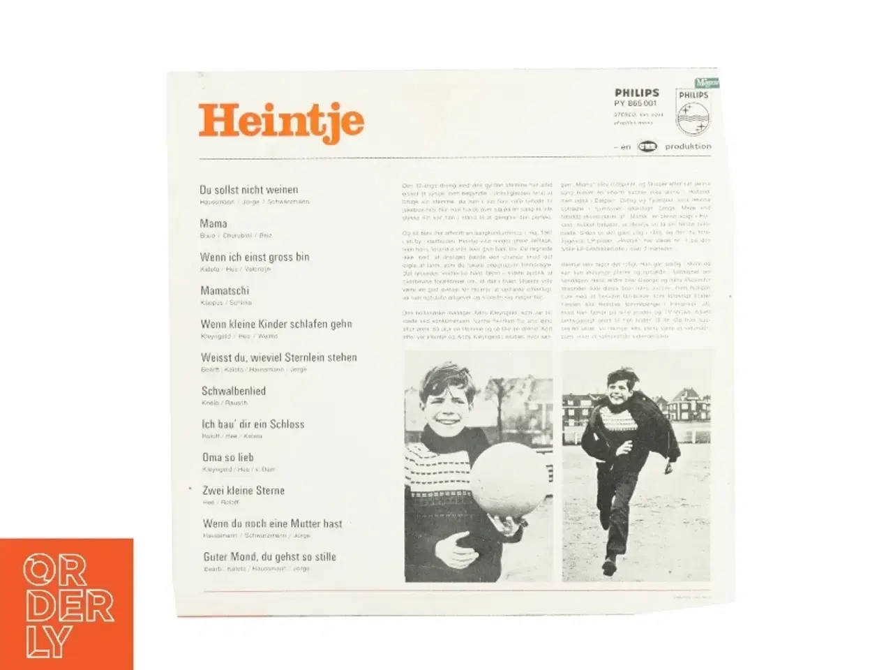 Billede 2 - Heintje Vinylplade