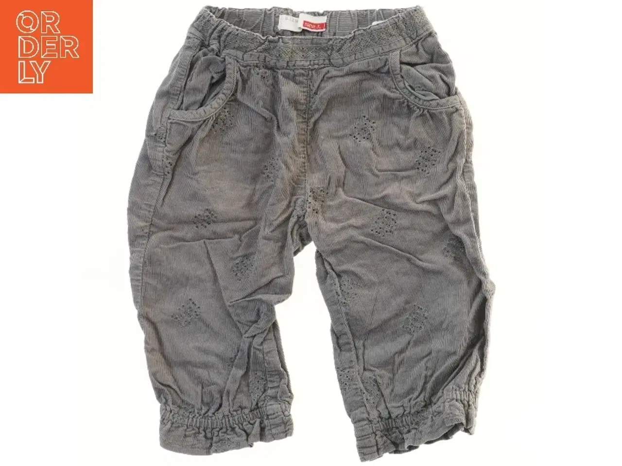 Billede 1 - Børnebukser med broderede detaljer fra Name It (str. 80)