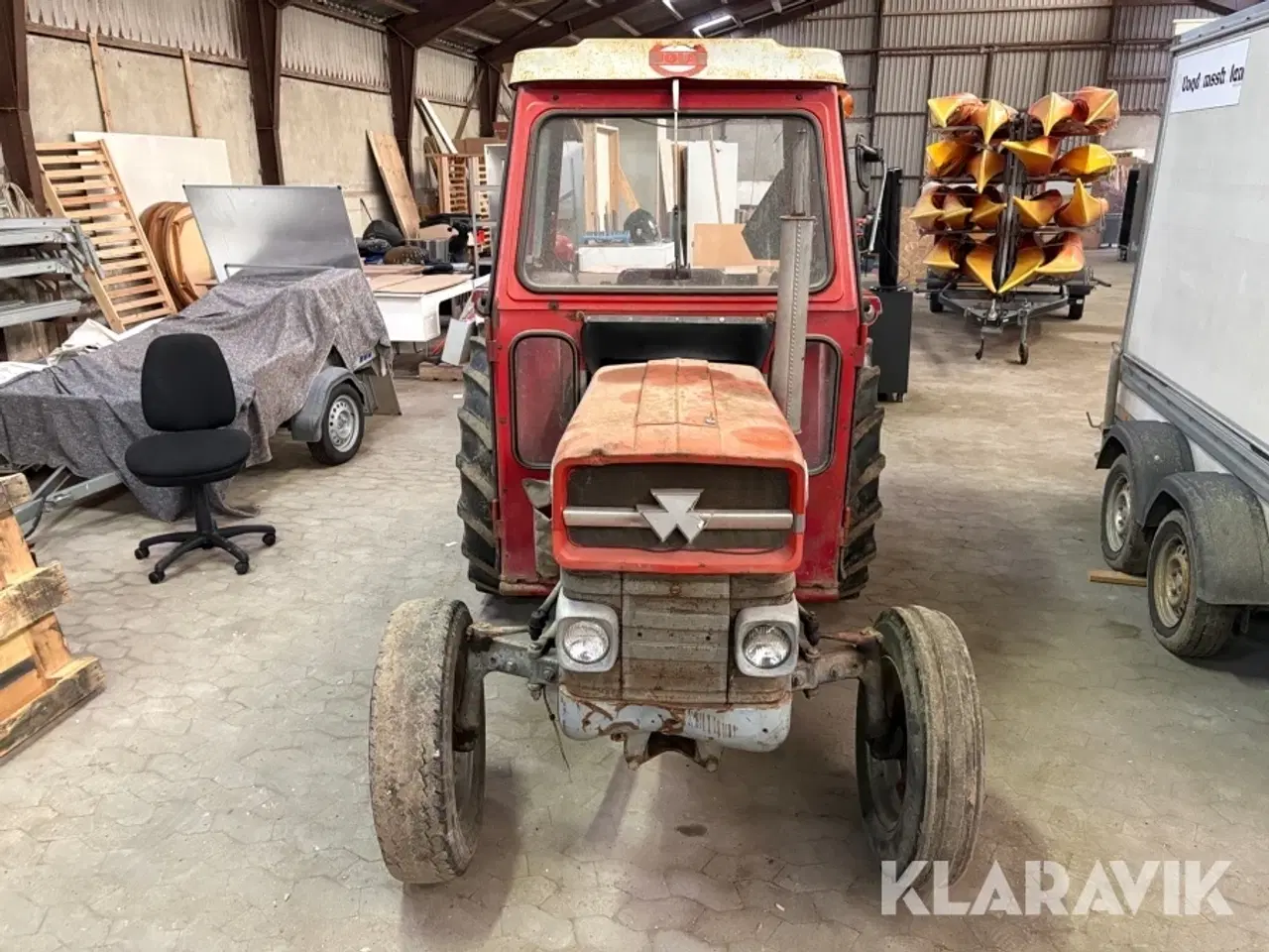 Billede 7 - Veterantraktor Massey-Ferguson 135