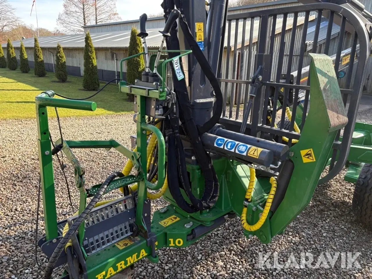 Billede 11 - Skovvogn Farma T 10 G2 med Farma C7,0D G2 kran