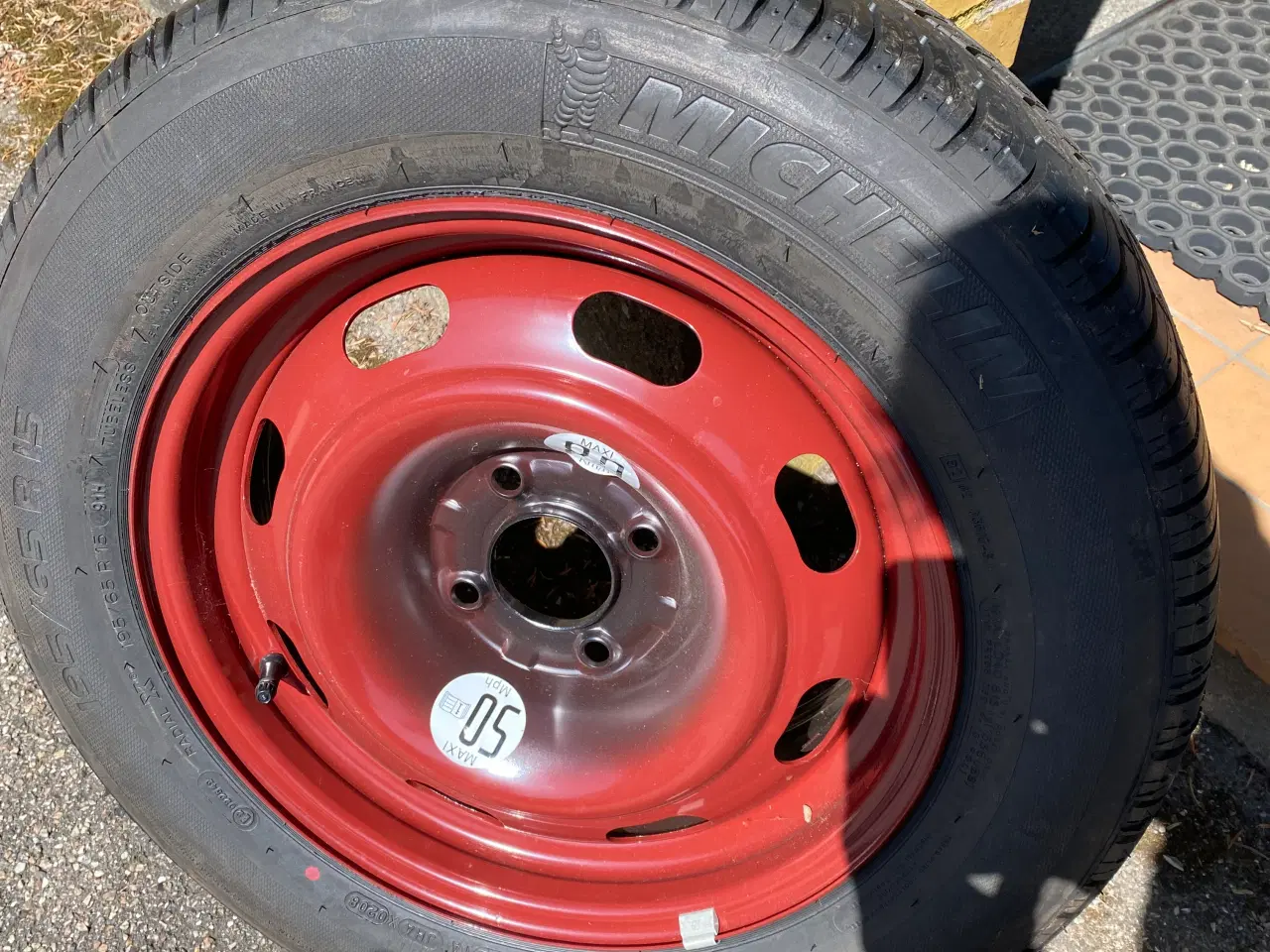 Billede 1 - Reservehjul m. Michelin dæk - 195/65/15