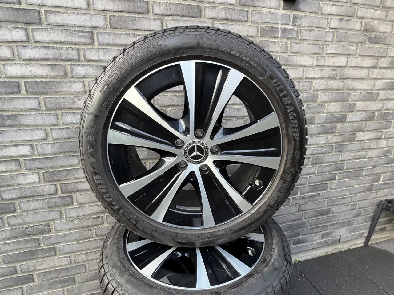 Billede 2 - Mercedes Vinterdæk fælge 18 orginal tpms E/C/A/B 