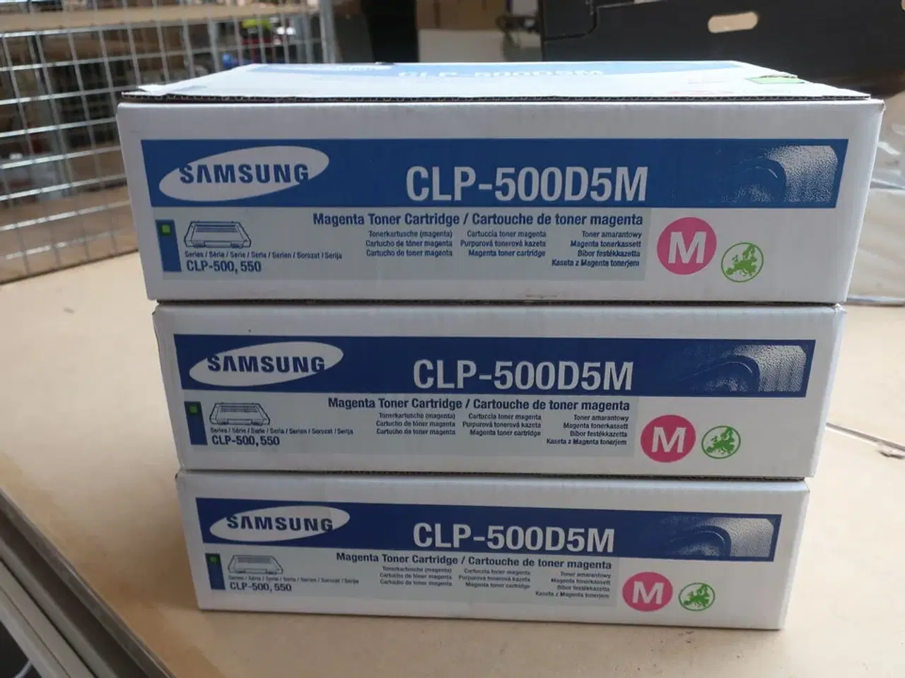 Billede 1 - 3 stk. toner SAMSUNG CLP-500D5M