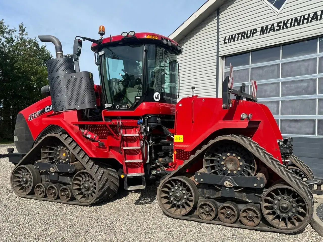 Billede 12 - Case IH Quadtrac 470 CVX, med brede bånd og evt med komplet GPS anlæg