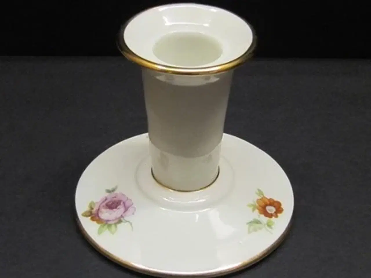 Billede 1 - Rosenborg Lysestage 9x9½ cm.