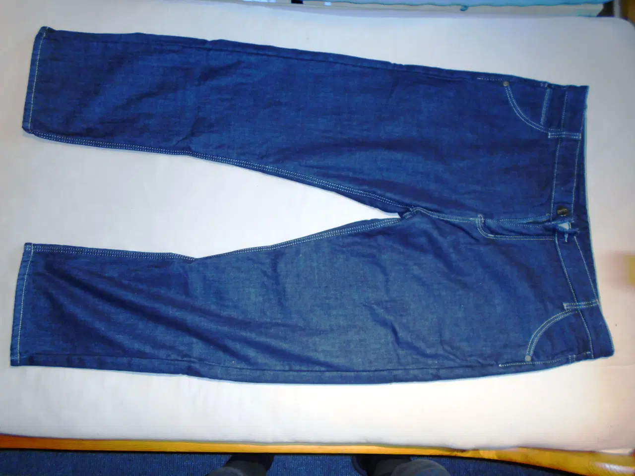 Billede 3 - Jeans forede med imit. lammeskin