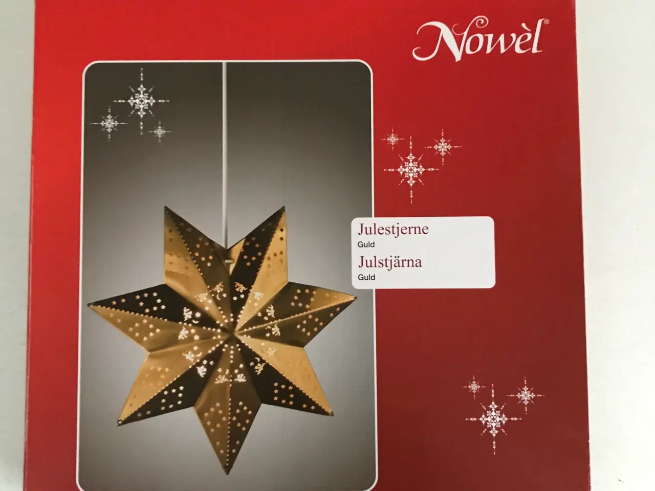 Billede 1 - Julestjerne i metal