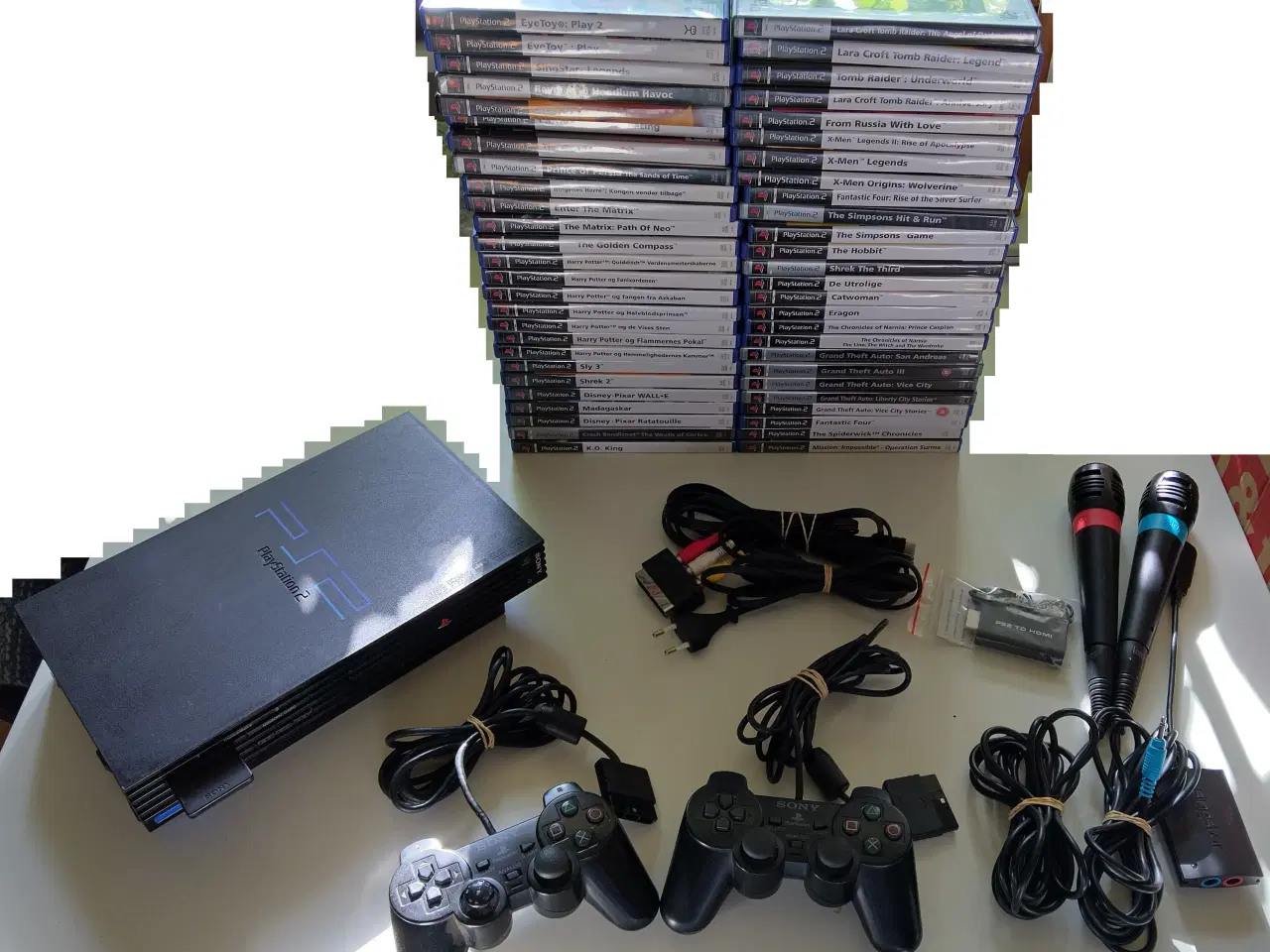 Billede 1 - Playstation 2 med tilbehør