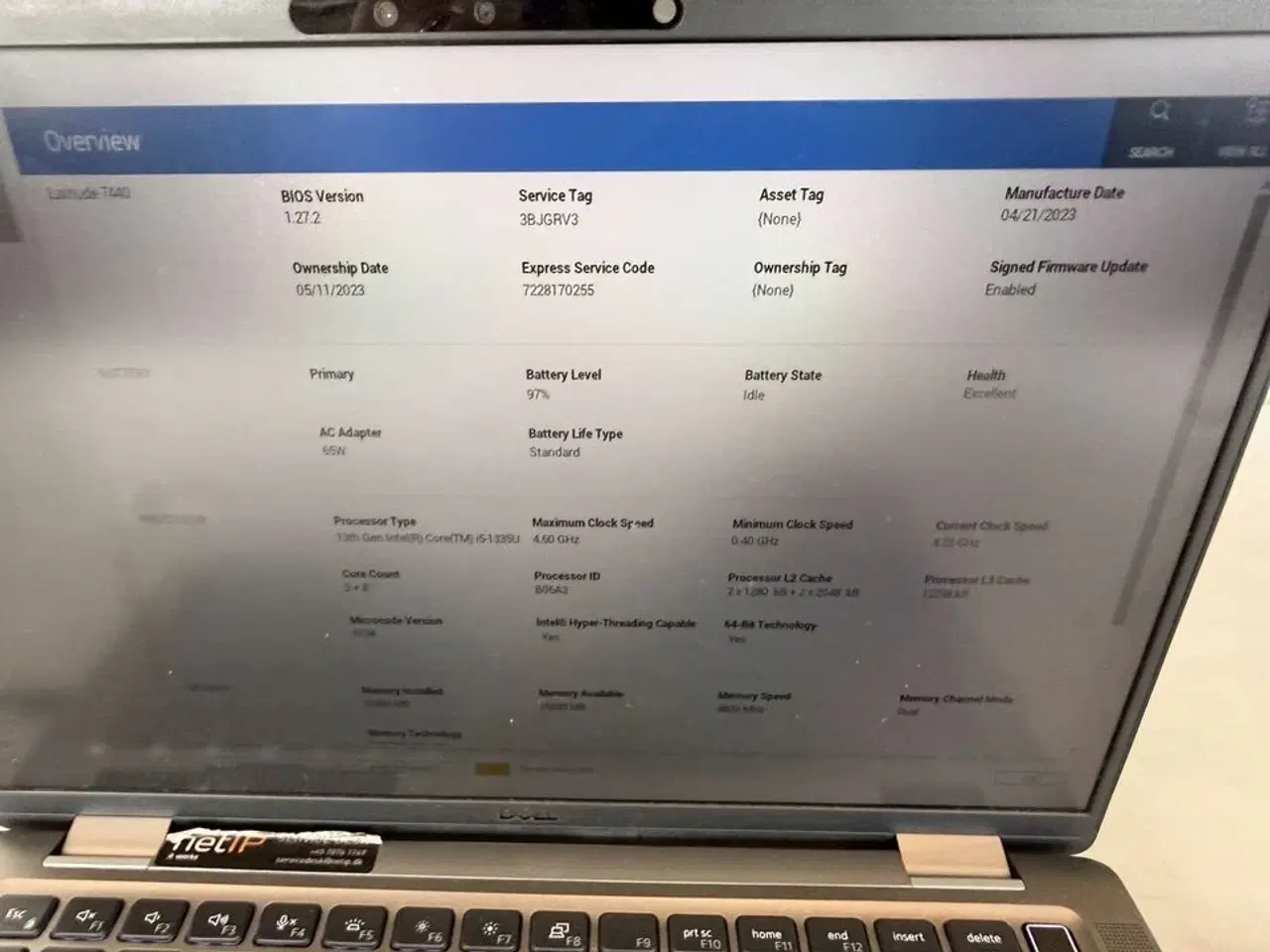 Billede 5 - Bærbar computer DELL Latitude 7440